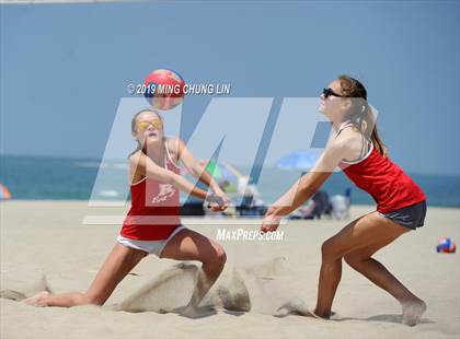 Thumbnail 3 in Redondo Union vs. Laguna Beach (IBVL Southern Pacific Quarterfinal) photogallery.