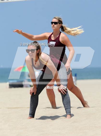 Thumbnail 1 in Redondo Union vs. Laguna Beach (IBVL Southern Pacific Quarterfinal) photogallery.
