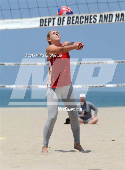 Thumbnail 2 in Redondo Union vs. Laguna Beach (IBVL Southern Pacific Quarterfinal) photogallery.