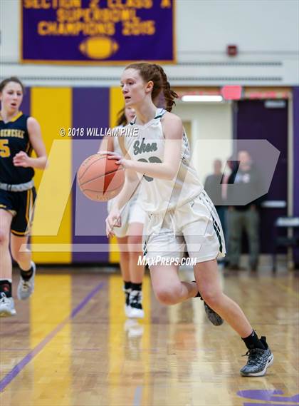 Thumbnail 1 in West Genesee vs. Shenendehowa (Amsterdam Holiday College Showcase) photogallery.