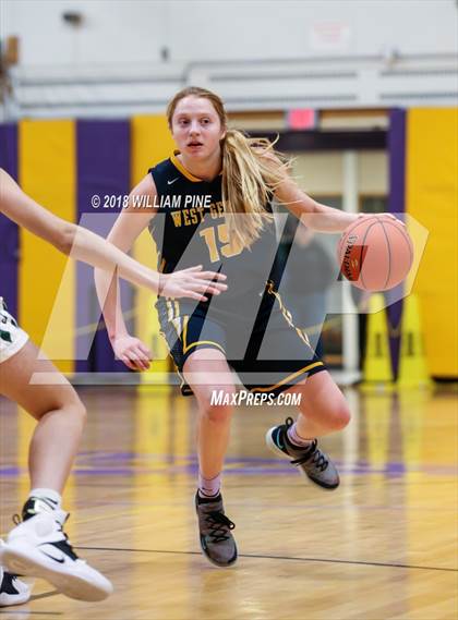 Thumbnail 1 in West Genesee vs. Shenendehowa (Amsterdam Holiday College Showcase) photogallery.