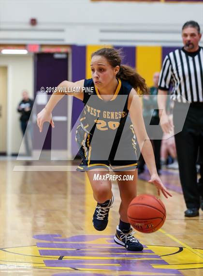 Thumbnail 1 in West Genesee vs. Shenendehowa (Amsterdam Holiday College Showcase) photogallery.