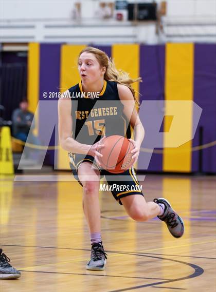 Thumbnail 3 in West Genesee vs. Shenendehowa (Amsterdam Holiday College Showcase) photogallery.