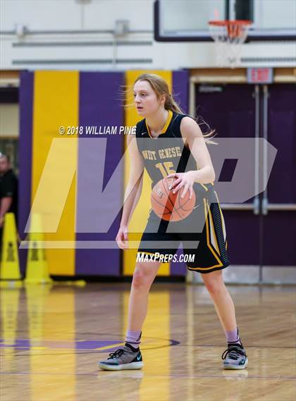 Thumbnail 3 in West Genesee vs. Shenendehowa (Amsterdam Holiday College Showcase) photogallery.