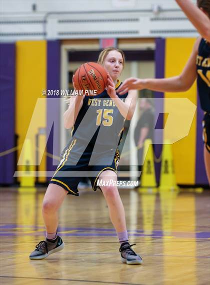 Thumbnail 2 in West Genesee vs. Shenendehowa (Amsterdam Holiday College Showcase) photogallery.