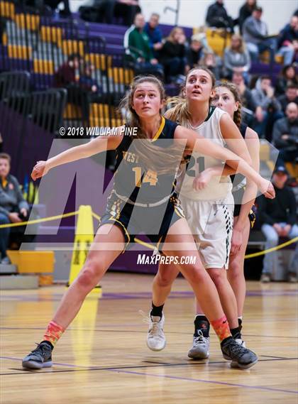 Thumbnail 1 in West Genesee vs. Shenendehowa (Amsterdam Holiday College Showcase) photogallery.