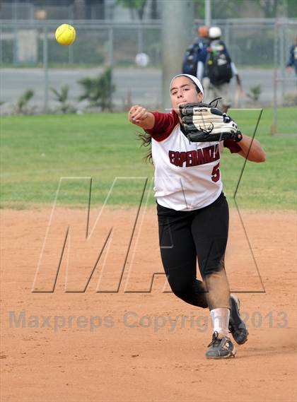 Thumbnail 1 in Trabuco Hills vs. Esperanza photogallery.