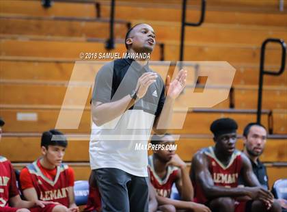 Thumbnail 3 in Alemany vs Oaks Christian (17th Annual Rose City Roundball Classic) photogallery.