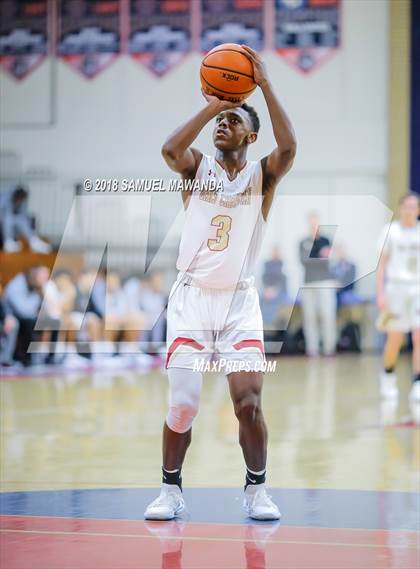 Thumbnail 2 in Alemany vs Oaks Christian (17th Annual Rose City Roundball Classic) photogallery.