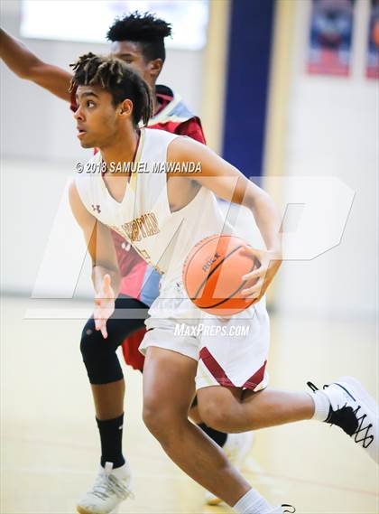 Thumbnail 1 in Alemany vs Oaks Christian (17th Annual Rose City Roundball Classic) photogallery.