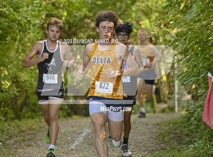 Thumbnail 3 in Delaware County Meet photogallery.