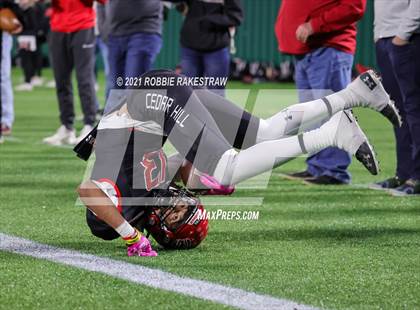 Thumbnail 1 in Rockwall-Heath vs. Cedar Hill (UIL 6A Division 2 Quarterfinals) photogallery.