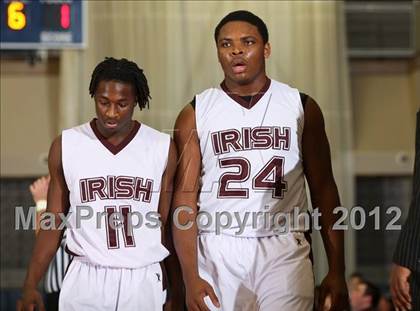 Thumbnail 1 in Aquinas Institute vs. East (NYSPHSAA Class AA Qualifier) photogallery.