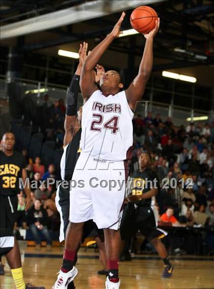 Thumbnail 2 in Aquinas Institute vs. East (NYSPHSAA Class AA Qualifier) photogallery.
