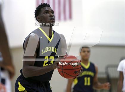 Thumbnail 2 in Freedom Prep Academy vs. Lausanne Collegiate (Oseman Insurance Holiday Hoops) photogallery.