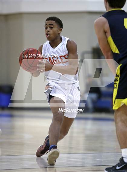 Thumbnail 2 in Freedom Prep Academy vs. Lausanne Collegiate (Oseman Insurance Holiday Hoops) photogallery.