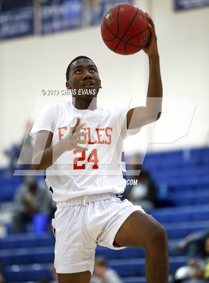 Thumbnail 2 in Freedom Prep Academy vs. Lausanne Collegiate (Oseman Insurance Holiday Hoops) photogallery.