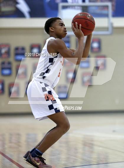 Thumbnail 3 in Freedom Prep Academy vs. Lausanne Collegiate (Oseman Insurance Holiday Hoops) photogallery.