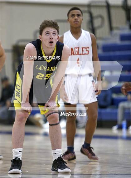 Thumbnail 3 in Freedom Prep Academy vs. Lausanne Collegiate (Oseman Insurance Holiday Hoops) photogallery.