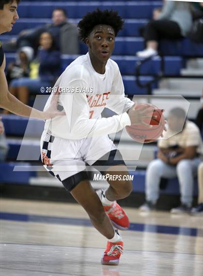 Thumbnail 1 in Freedom Prep Academy vs. Lausanne Collegiate (Oseman Insurance Holiday Hoops) photogallery.