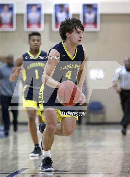 Thumbnail 2 in Freedom Prep Academy vs. Lausanne Collegiate (Oseman Insurance Holiday Hoops) photogallery.