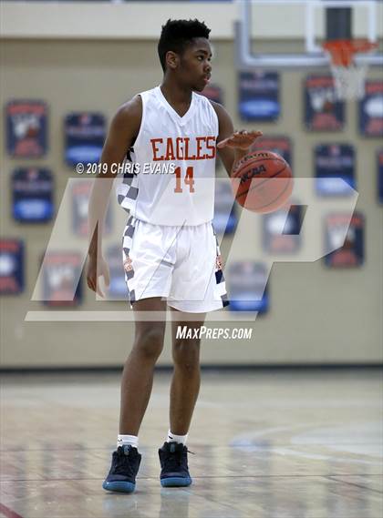 Thumbnail 1 in Freedom Prep Academy vs. Lausanne Collegiate (Oseman Insurance Holiday Hoops) photogallery.