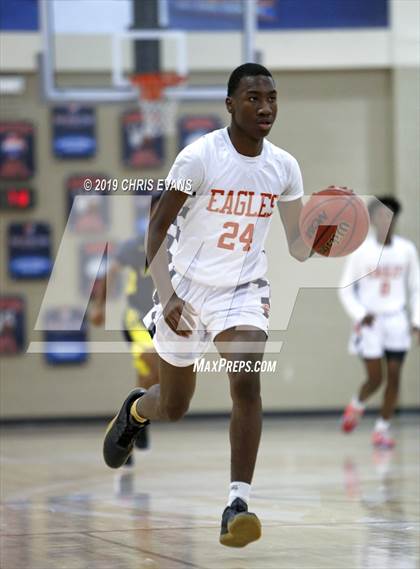 Thumbnail 2 in Freedom Prep Academy vs. Lausanne Collegiate (Oseman Insurance Holiday Hoops) photogallery.