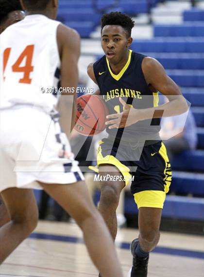 Thumbnail 3 in Freedom Prep Academy vs. Lausanne Collegiate (Oseman Insurance Holiday Hoops) photogallery.