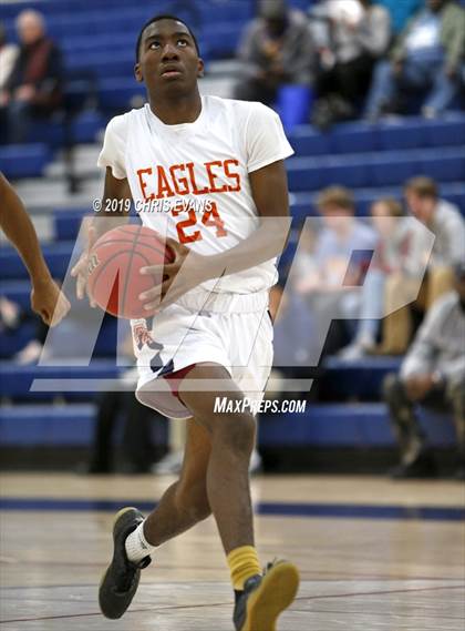 Thumbnail 1 in Freedom Prep Academy vs. Lausanne Collegiate (Oseman Insurance Holiday Hoops) photogallery.