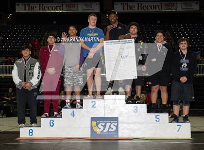 Thumbnail 2 in CIF Sac-Joaquin Masters Championships (Awards/Podium) photogallery.