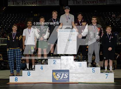 Thumbnail 3 in CIF Sac-Joaquin Masters Championships (Awards/Podium) photogallery.