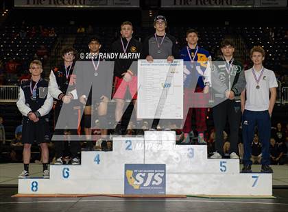 Thumbnail 2 in CIF Sac-Joaquin Masters Championships (Awards/Podium) photogallery.