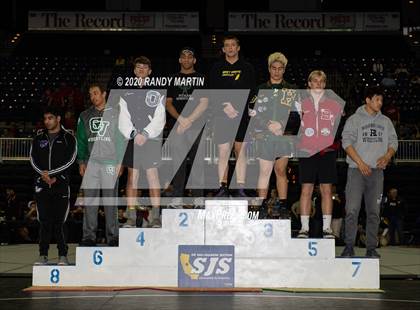 Thumbnail 1 in CIF Sac-Joaquin Masters Championships (Awards/Podium) photogallery.