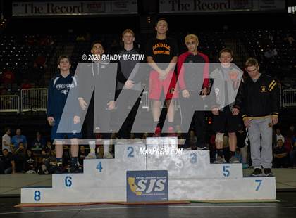 Thumbnail 2 in CIF Sac-Joaquin Masters Championships (Awards/Podium) photogallery.