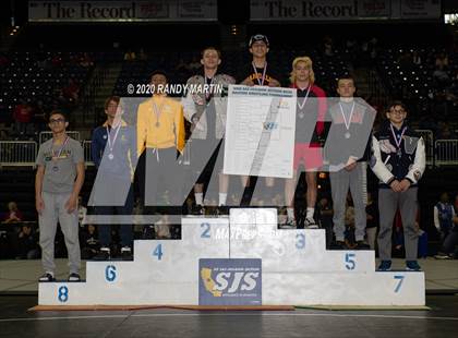Thumbnail 1 in CIF Sac-Joaquin Masters Championships (Awards/Podium) photogallery.