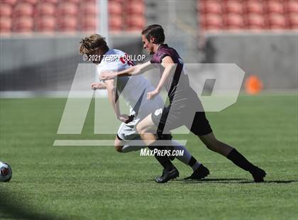 Thumbnail 2 in Judge Memorial vs. Morgan (UHSAA 3A Final) photogallery.