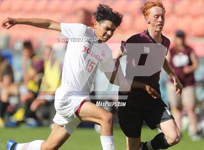 Thumbnail 3 in Judge Memorial vs. Morgan (UHSAA 3A Final) photogallery.
