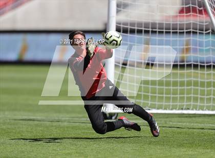 Thumbnail 2 in Judge Memorial vs. Morgan (UHSAA 3A Final) photogallery.
