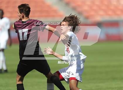 Thumbnail 2 in Judge Memorial vs. Morgan (UHSAA 3A Final) photogallery.