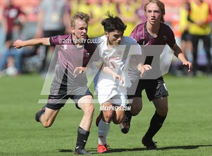 Thumbnail 2 in Judge Memorial vs. Morgan (UHSAA 3A Final) photogallery.