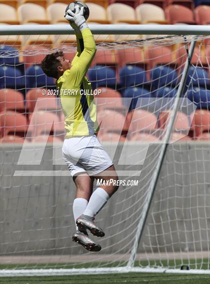 Thumbnail 3 in Judge Memorial vs. Morgan (UHSAA 3A Final) photogallery.
