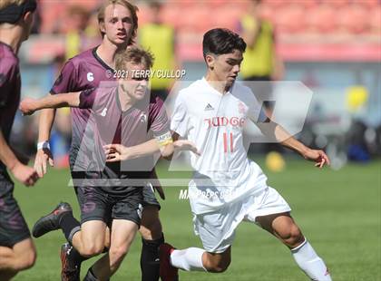 Thumbnail 1 in Judge Memorial vs. Morgan (UHSAA 3A Final) photogallery.