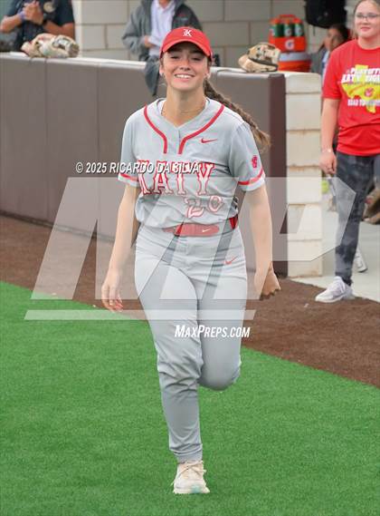 Thumbnail 1 in Cy-Fair vs. Katy (UIL Softball 6A D1 Area) photogallery.