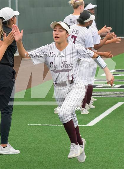 Thumbnail 2 in Cy-Fair vs. Katy (UIL Softball 6A D1 Area) photogallery.