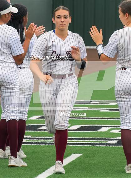 Thumbnail 1 in Cy-Fair vs. Katy (UIL Softball 6A D1 Area) photogallery.