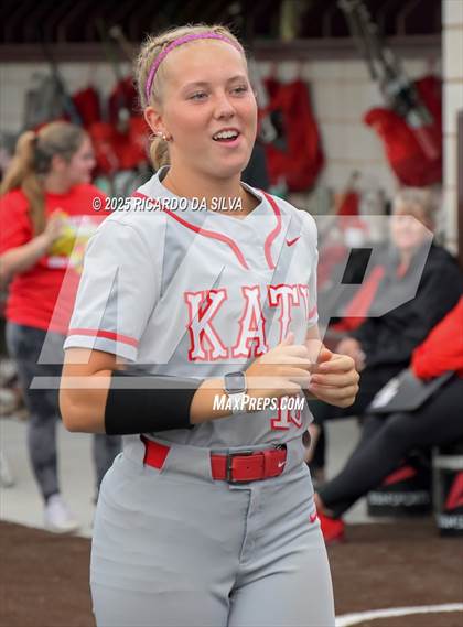 Thumbnail 2 in Cy-Fair vs. Katy (UIL Softball 6A D1 Area) photogallery.