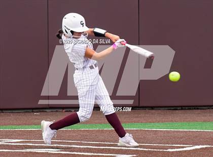 Thumbnail 3 in Cy-Fair vs. Katy (UIL Softball 6A D1 Area) photogallery.