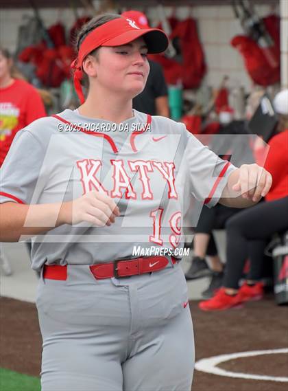 Thumbnail 1 in Cy-Fair vs. Katy (UIL Softball 6A D1 Area) photogallery.