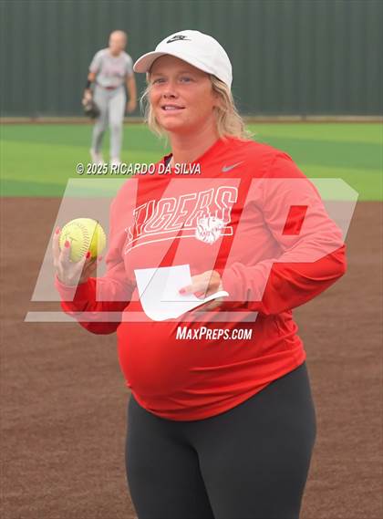 Thumbnail 1 in Cy-Fair vs. Katy (UIL Softball 6A D1 Area) photogallery.