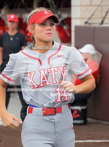 Thumbnail 2 in Cy-Fair vs. Katy (UIL Softball 6A D1 Area) photogallery.